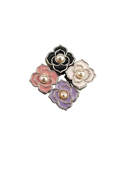 Magnetic Hijab Pins Set of 4 – Lightweight, Medium-Strength Hijab Accessories for Women, Girls & Kids