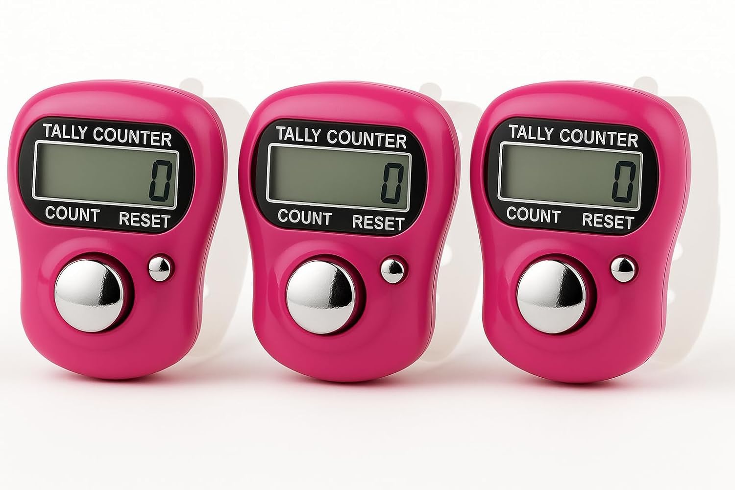 Mini digital finger ring tally counter for tasbeeh, jap, and meditation