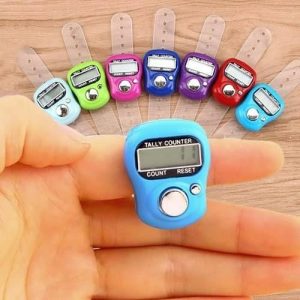 Multi use Finger Counter | Jap Counting Machine | Tally Counter Finger Ring | Digital Head Electronic Tally Counter | Tasbeeh counter