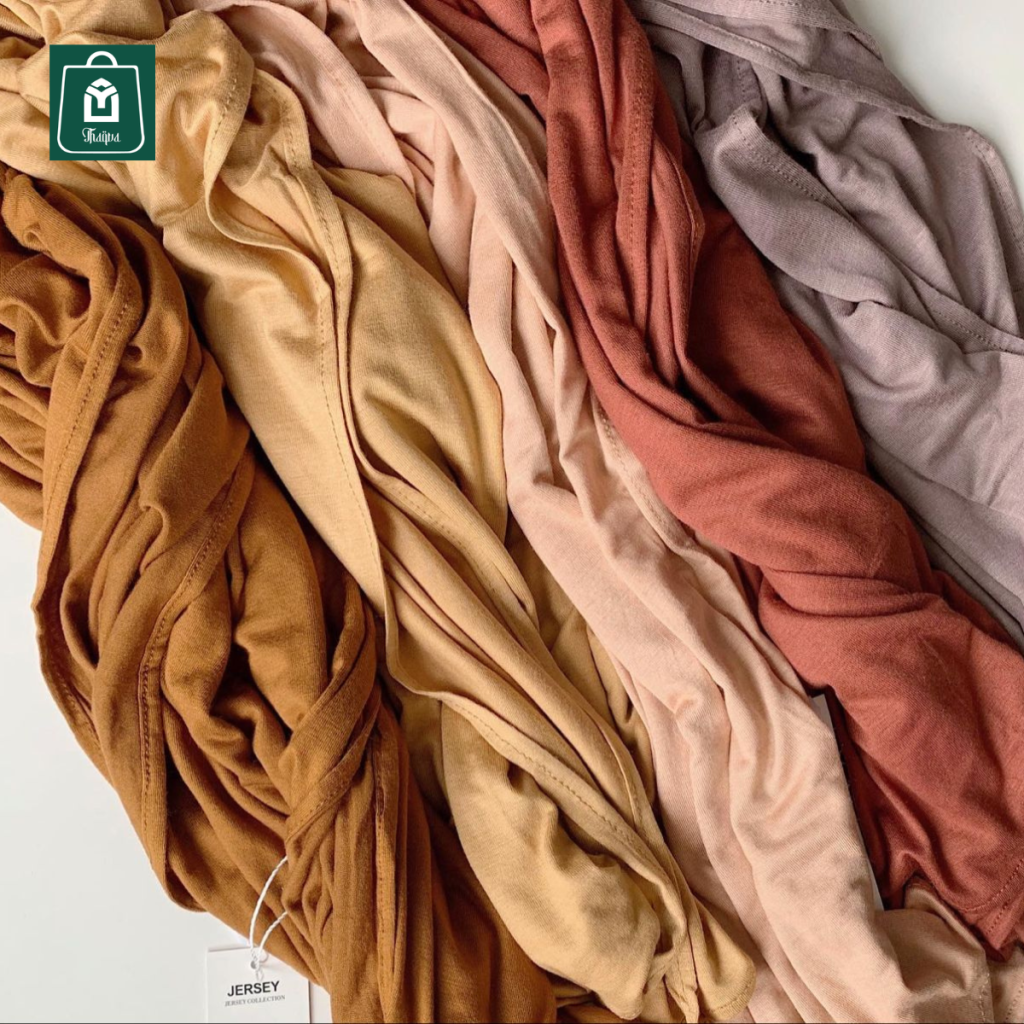 jersey hijab comfortable stretchable for daily use
