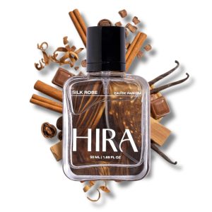 HIRA Silk Robe Perfume for Women 50 ml |arm & Sensual Evening Fragrance |Long Lasting Eau de Parfum Premium Luxury Fragrance | Gifts for Girlfriend, Mother's Day & Date Night Perfume