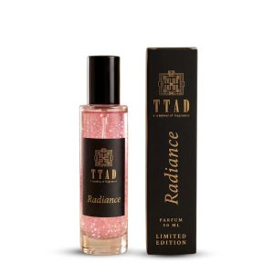 TTAD Radiance Luxury Perfume for Women 30ml | Long Lasting Floral Eau De Parfum | Almond, Coffee, Bergamot & Lemon with Tuberose, Jasmine, Rose, Vanilla & Tonka Bean | Premium Elegant Fragrance Women