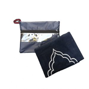 Prayer Mat Full Travel Prayer Mat, Pocket Friendly Portable | Pouch Packing Velvet (Random Colour)